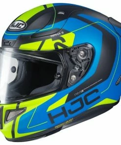 Helmets HJC Rpha 11 Pro Chakri Matte Black-Blue-Hi-Viz Helmet