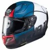 HJC Rpha 11 Pro Quintain Matte Blue-White-Red Helmet Helmets