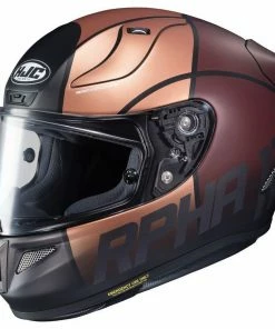 Helmets HJC Rpha 11 Pro Quintain Matte Black-Brown Helmet