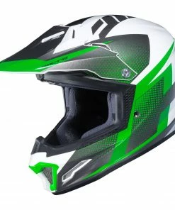 Helmets HJC CL-XY 2 Youth Argos Green-Black MC-4