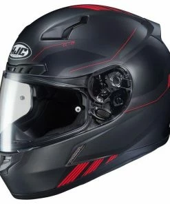 Helmets HJC CL-17 Combat Matte Black-Red Helmet