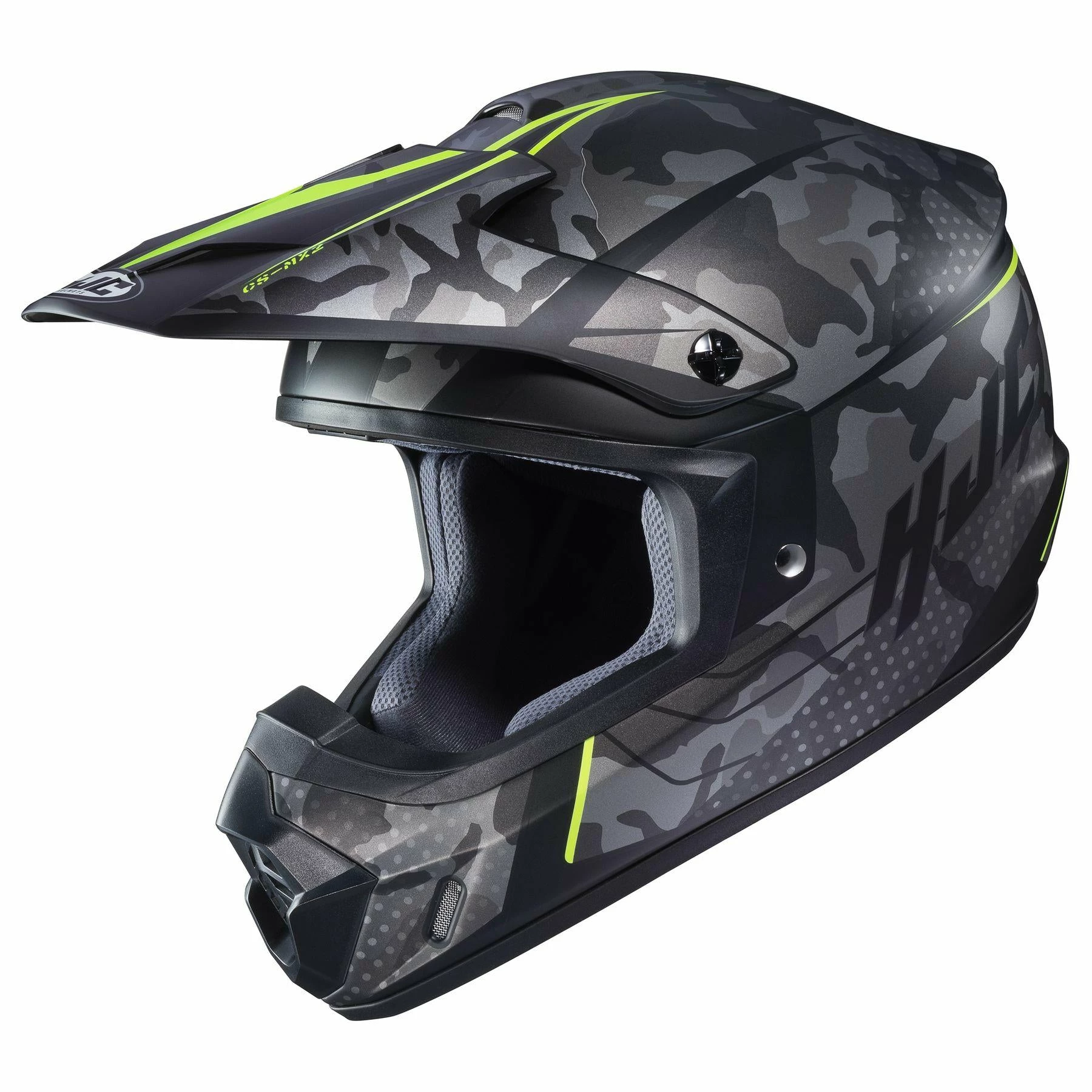 HJC CS-MX 2 Sapir Camo-HighVis MC-3HSF Helmets