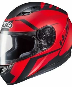Helmets HJC CS-R3 Faren Matte Black-Red Helmet