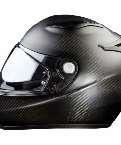 Helmets Klim K1R Raw Karbon Helmet Matte Black