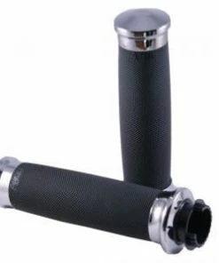Cruiser Grips Avon Custom Contour Chrome Grips (Harley Davidson)