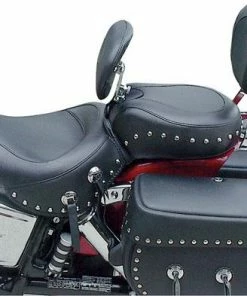 Seats For Cruisers Mustang Studded Wide Touring With Driver Backrest (Kawasaki)
