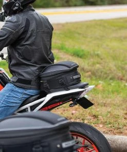 Nelson Rigg Nelson-Rigg Commuter Lite Motorcycle Tail-Seat Bag CL-1060-R Sport Tail Bags