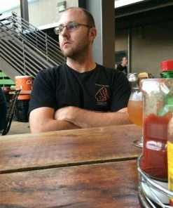 Casual Wear Motorangutan T-Shirt Black-Orange