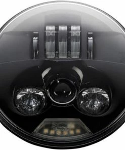 Headlights Custom Dynamics ProBEAM LED 7" Headlamp For Harley Davidson - Black