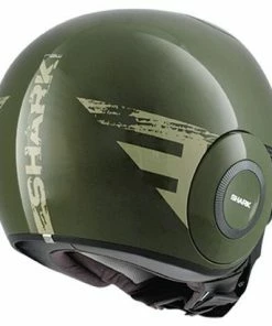 Helmets Shark Raw Trinity Green Open Face Helmet