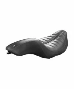 Seats For Cruisers Roland Sands Design Enzo 2-Up Seat Black (Harley Davidson FL Touring 08-18)