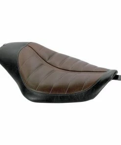Roland Sands Design Bob Job Enzo Brown Seat (Harley Davidson Sporster 04-06, 10-17) Seats For Cruisers