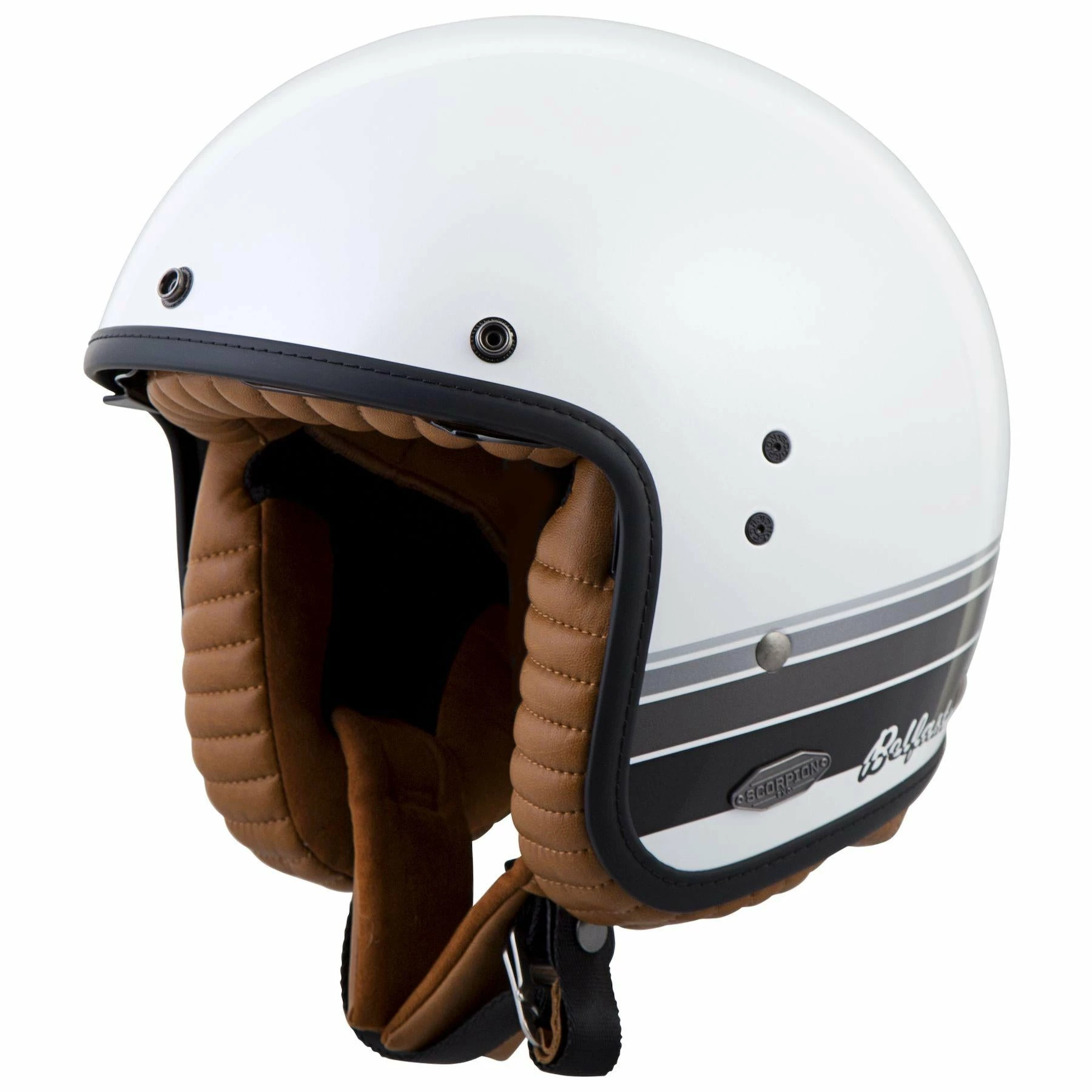 Helmets Scorpion Belfast Blanco