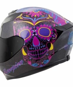 Scorpion EXO-R420 Sugarskull Pink Helmets