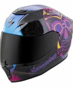 Scorpion EXO-R420 Sugarskull Pink Helmets