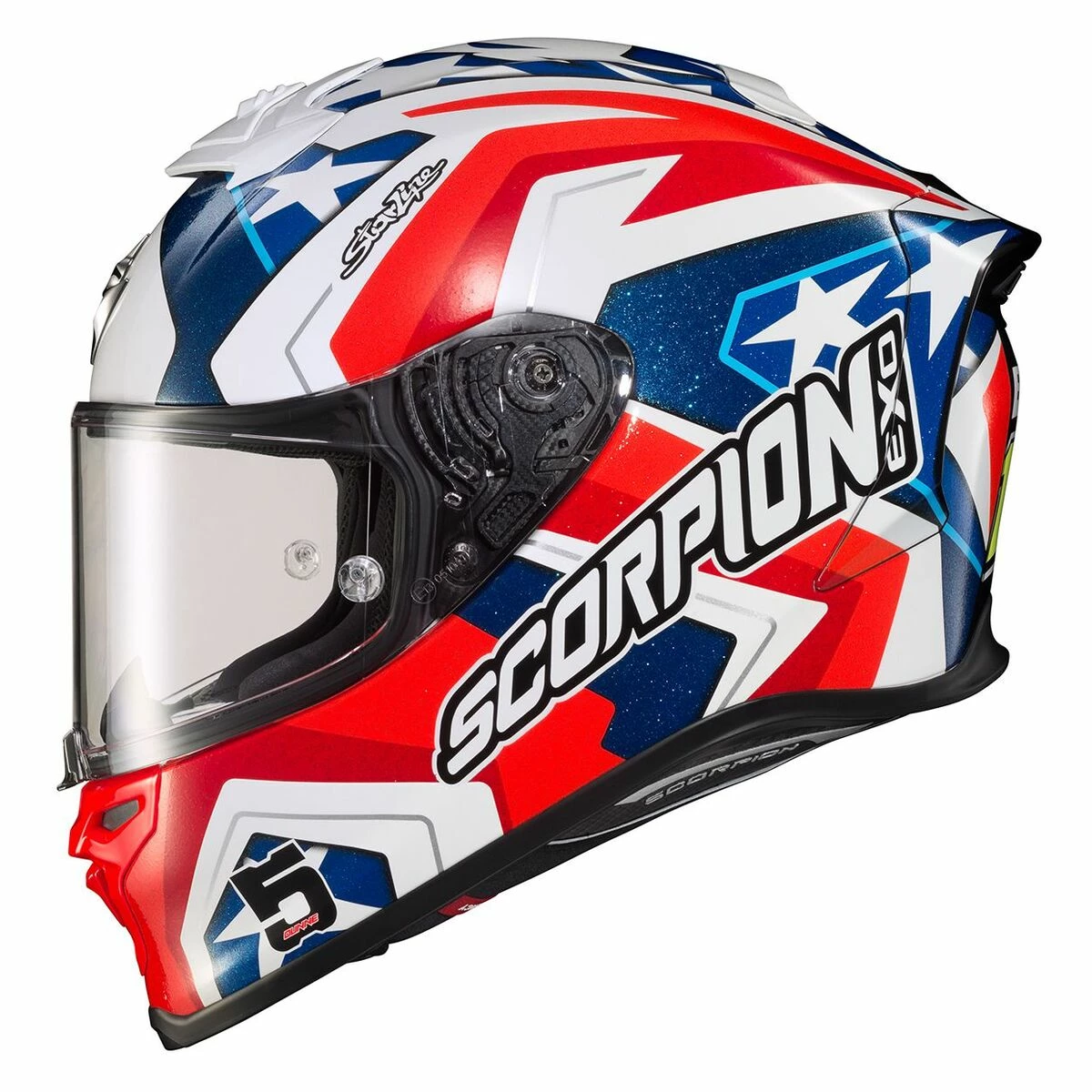 Scorpion EXO-R1 Air Bautista Laguan Seca Helmet