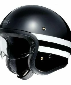 Shoei J O Vintage Open Face Helmet Sequel TC-10 Light Blue-Black Helmets