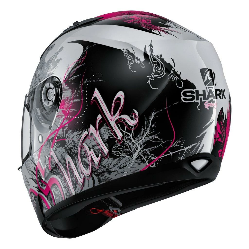 Shark Ridill Spring White-Black-Pink
