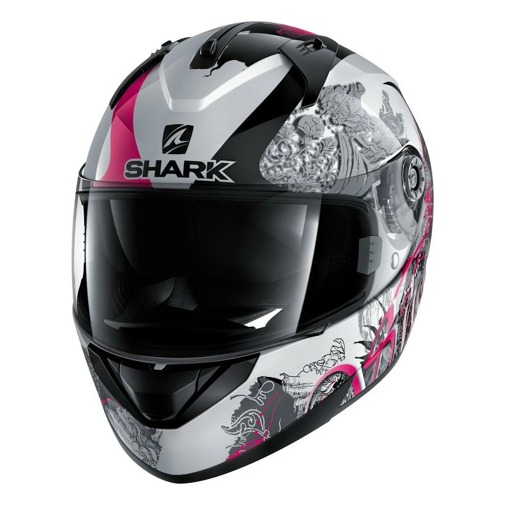 Shark Ridill Spring White-Black-Pink