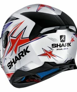 Shark Skawl 2 Draghal White-Blue-Red Helmets