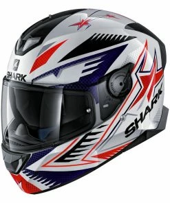 Shark Skawl 2 Draghal White-Blue-Red Helmets