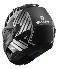 Shark Evo-One 2 Lithion Dual Black-Chrome-Dark Grey Helmets