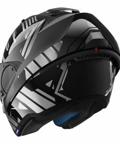 Shark Evo-One 2 Lithion Dual Black-Chrome-Dark Grey Helmets