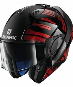 Helmets Shark Evo-One 2 Lithion Dual Black-Chrome-Red