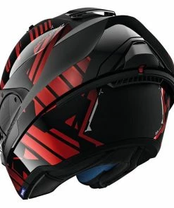 Helmets Shark Evo-One 2 Lithion Dual Black-Chrome-Red