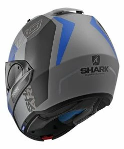 Shark Evo-One 2 Slasher Dark Grey-Black-Blue Helmets