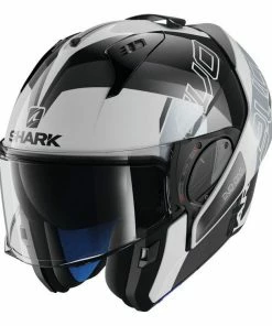 Shark Evo-One 2 Slasher White-Black-Silver Helmets