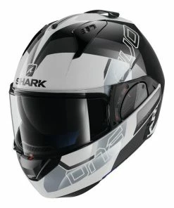 Shark Evo-One 2 Slasher White-Black-Silver Helmets