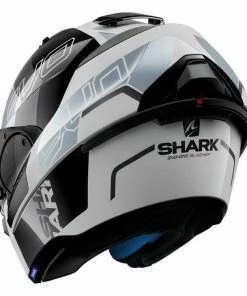 Shark Evo-One 2 Slasher White-Black-Silver Helmets