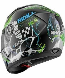Helmets Shark Ridill Drift-R Black-Green-Blue