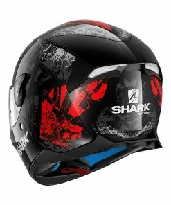Helmets Shark Skawl 2 Nuk’hem Black-Grey-Red