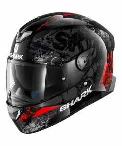 Helmets Shark Skawl 2 Nuk’hem Black-Grey-Red