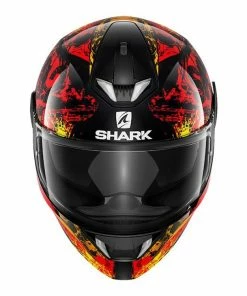 Shark Skawl 2 Nuk’hem Black-Red-Orange Helmets