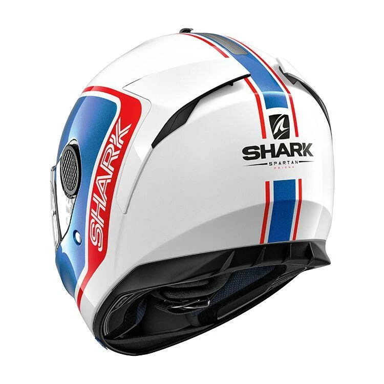 Shark Spartan 1.2 Priona Blue-White Helmets
