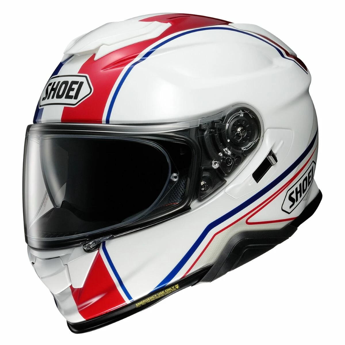 Shoei GT-Air II Panorama TC-10 White/Red/Blue