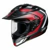 Helmets Shoei Hornet X2 Dual Sport Sovereign TC-1 Black/Red/White Helmet