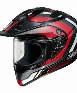 Helmets Shoei Hornet X2 Dual Sport Sovereign TC-1 Black/Red/White Helmet