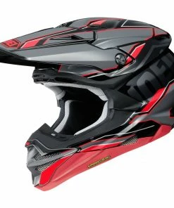 Shoei VFX-EVO Offroad Allegiant TC-1 Black/Grey/Red Helmet