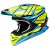 Shoei VFX-EVO Offroad Glaive TC-2 Blue/Yellow/Red Helmet Helmets