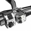 Show Chrome Universal Switch Block For 1" Handlebars Caps / Covers / Guards - Cruiser