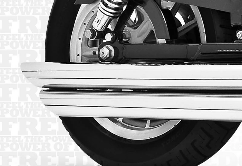 Freedom Performance Patriot LG Slash Cut For Sportster (Harley Davidson)