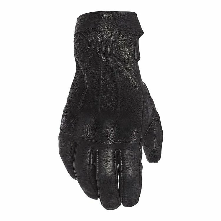 Speed And Strength Onyx Leather Women’s Gloves