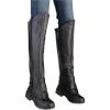 Z1R Women's Leather Half Chaps